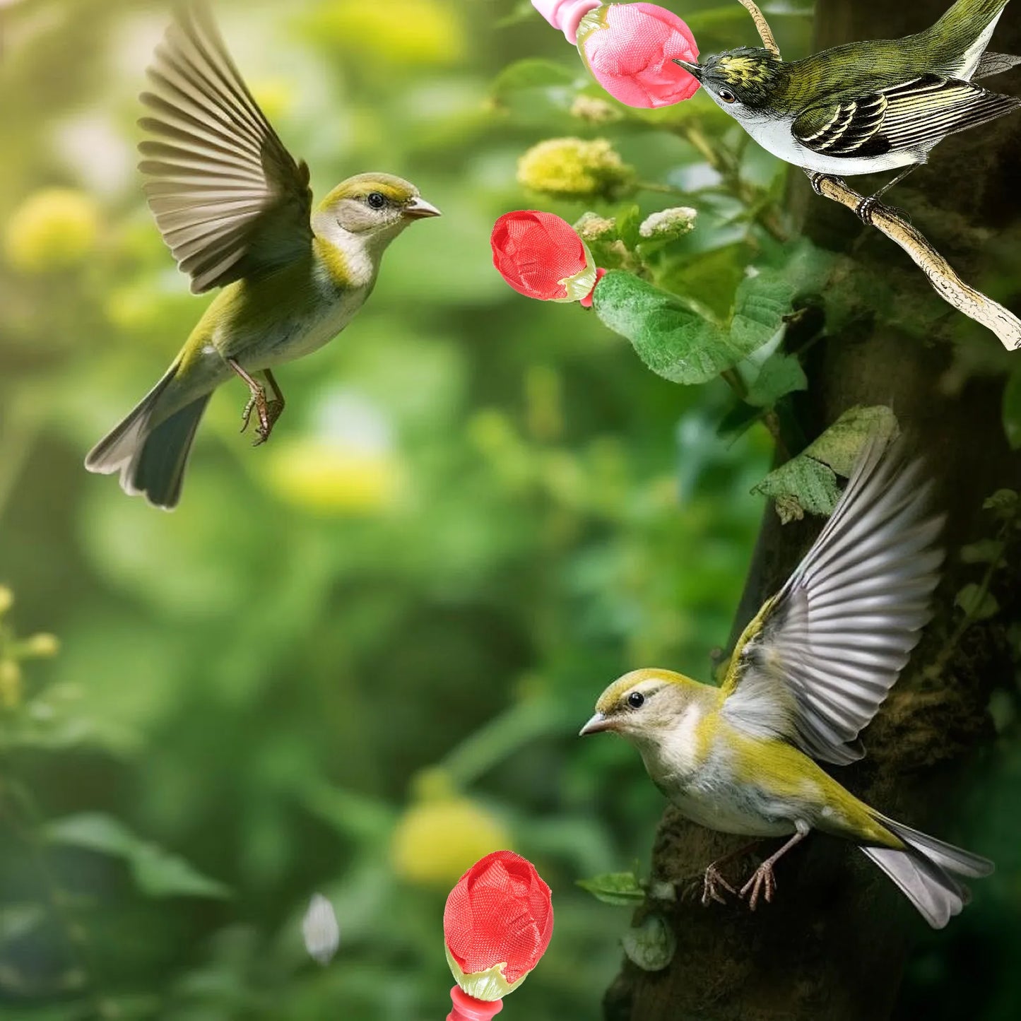 Bircana Hummingbird Feeder