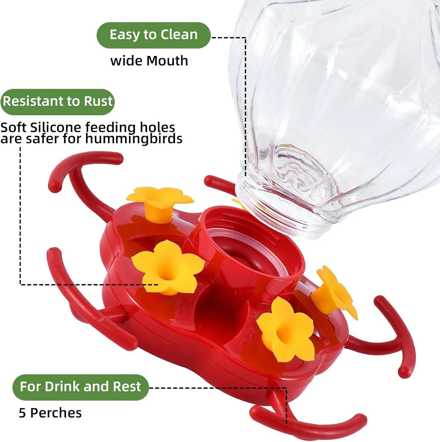 Bircana Hummingbird Feeder