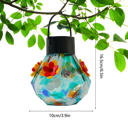 Bircana Hummingbird Feeder with Solar Light