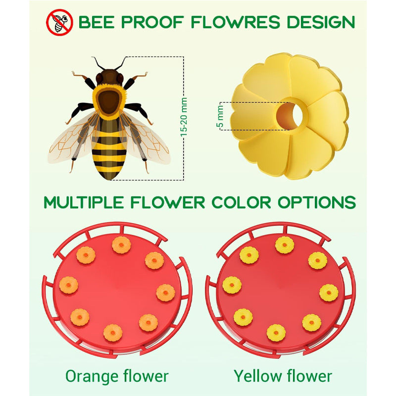 Bircana Hummingbird Feeders for Outdoors