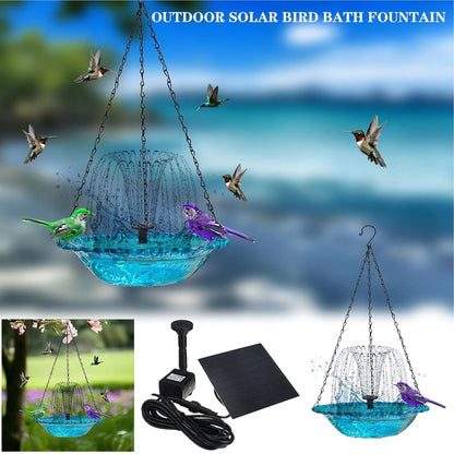 Bircana Floating Fountain Hanging Bird Feeder